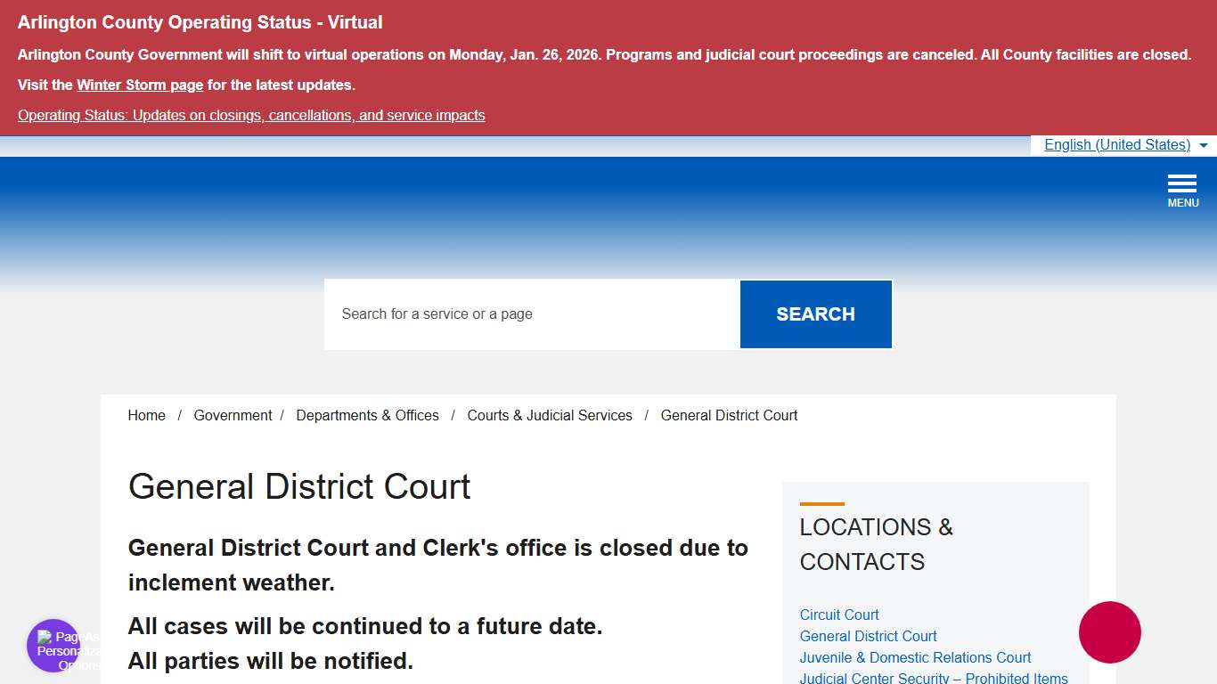 General District Court – Official Website of Arlington County Virginia Government
